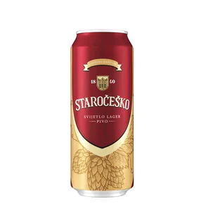 Pivo STAROČEŠKO LIMENKA 0,5L